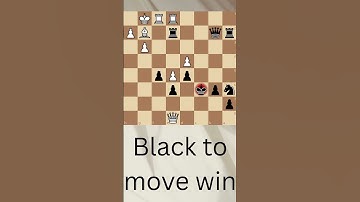 Chess puzzle #12♟️#ChessPuzzle #Chess #Checkmate #ChessChallenge #ChessCommunity