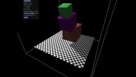 Real-time rigid body simulation with position-based dynamics (PBD) (2)