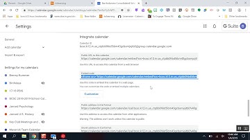 How to Embed a Google Calendar on itslearning