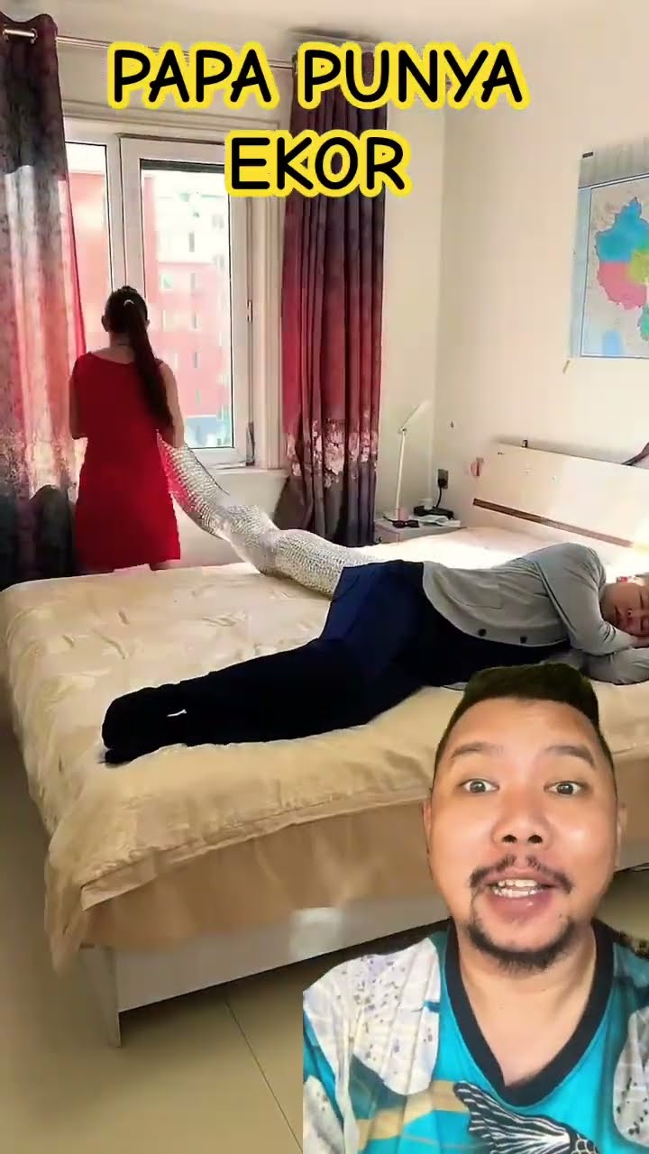 PAPA PUNYA EKOR ANTI BAU!!!!?? #funny #comedy #snake #fun #prank