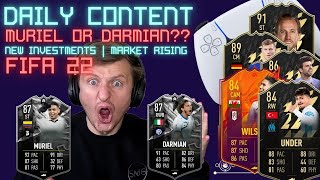 Matteo Darmian OR Luis Muriel Showdown SBC Review | MARKET RISING INVESTMENT | DAILY FIFA 22 Content