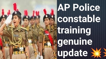 Ap police constable training update 💥🥳