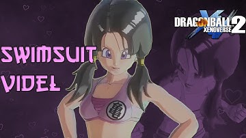 SWIMSUIT VIDEL gameplay|Dragonball Xenoverse 2