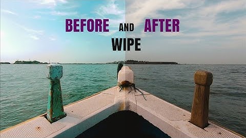 BEFORE AND AFTER WIPE EFFECT OF COLOR GRADING | KINEMASTER TUTORIAL