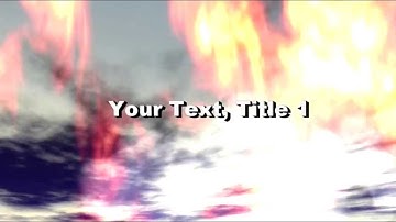 Cyberlink PowerDirector Video Template "Clouds"