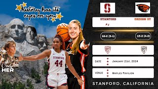 No. 8 Stanford vs Oregon State | Pac-12 | 1.21.24