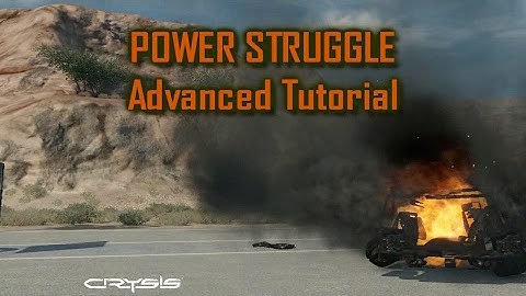 Crysis: Power Struggle advanced tutorial