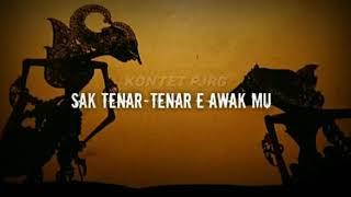 Story WA wayang kulit //KIDUNG WAHYU KOLOSEBO//