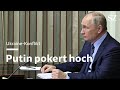 Videogipfel von Biden und Putin zum Ukraine-Konflikt: Russland pokert hoch