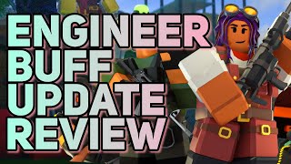 NEW ENGINEER TOWER BUFF REVIEW | Better than Accelerator? | Tower Defense Simulator