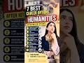 Top 7 Career Paths for Humanities Students After 10th/12th #shorts #careerguidance