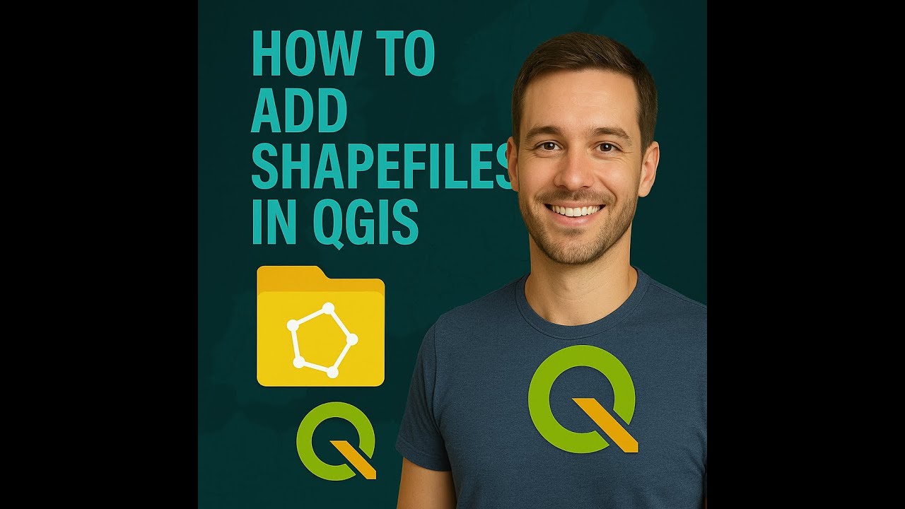 How to Import Shapefiles in QGIS | Beginner-Friendly GIS Tutorial - YouTube