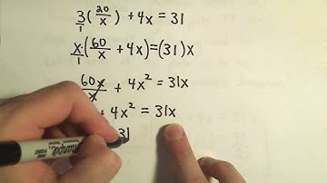 Solving a Geometry Word Problem by Using Quadratic Equations - Example 2