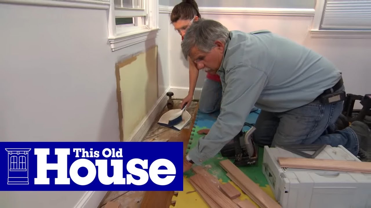 How To Repair A Tongue And Groove Wood Floor This Old House