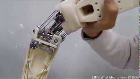 LIMS, the Fast and Safe Robot Arm -  Wrist Mechanism