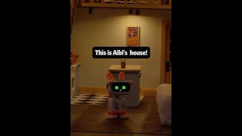AIBI’s home #funny #robot #aibipocketrobot