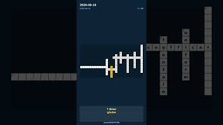 Crossword · 2026-09-10 #Shorts