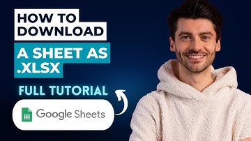 How To Download A Sheet As .xlsx In Google Sheets [2025 Guide]