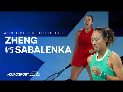 Qinwen Zheng v Aryna Sabalenka | Final | Extended Australian Open 2024 Highlights 🇦🇺