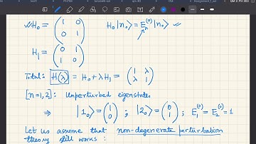 Lecture 5: Introduction to approximation methods: degenerate perturbation theory, part 1