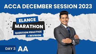 AA - AUDIT AND ASSURANCE | ELANCE QUESTION PRACTICE MARATHON | ALAN BIJU PALAK | ACCA