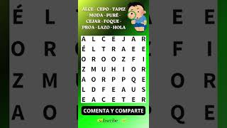 Word Search / Games for SENIOR CITIZENS / Cogni Quiz / Levels: EASY, MEDIUM, HARD screenshot 4