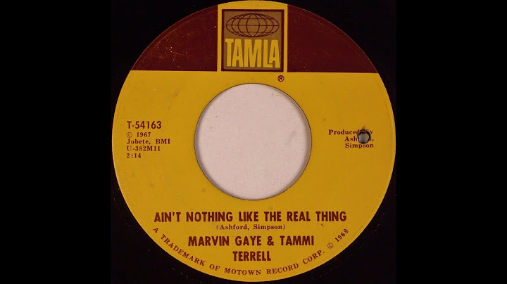 Ain’t Nothing Like the Real Thing Lyric Video version - Lyric Video performance video thumbnail