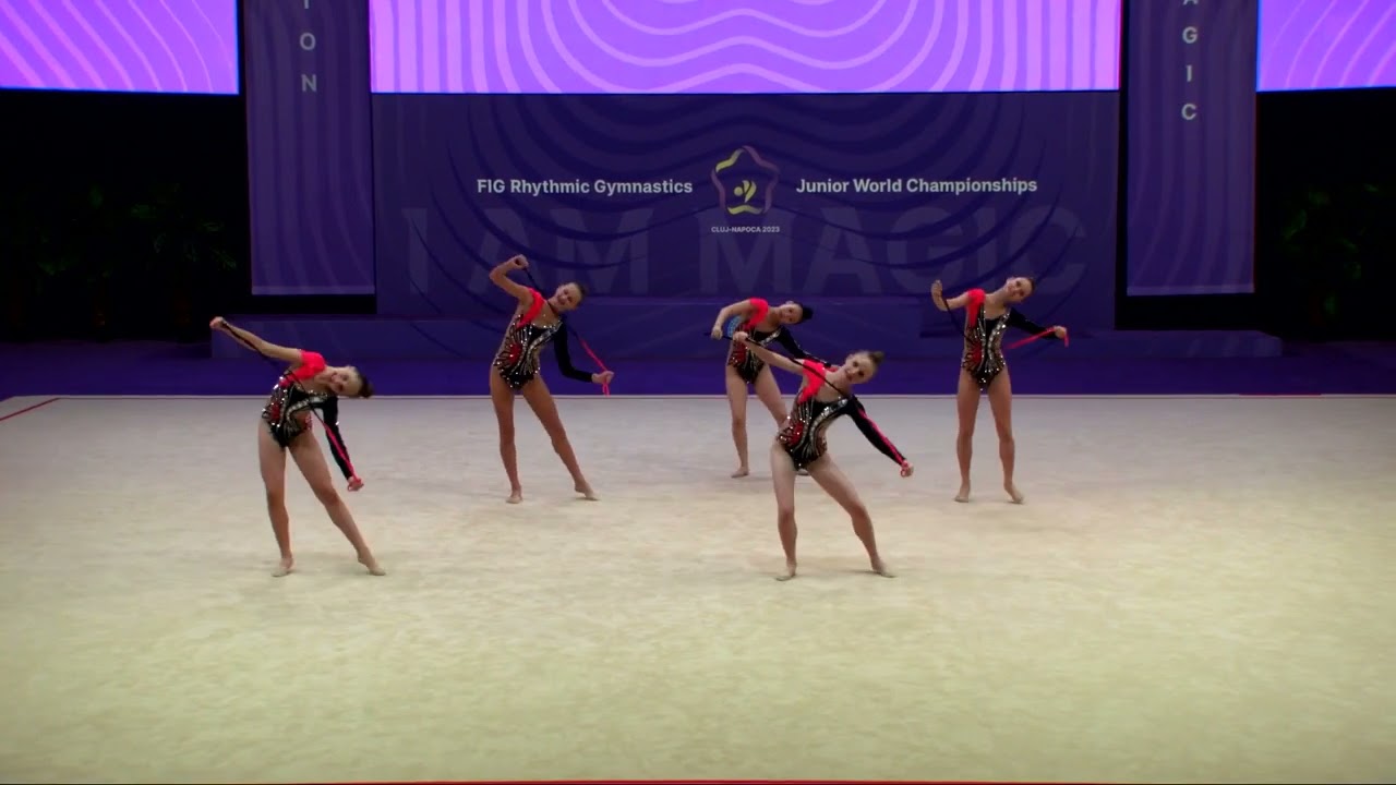 Canada (CAN) - 2023 Rhythmic Junior Worlds Qualifications 5RO Group