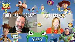 Katherine S. interviews Tony Hale about Toy Story 5