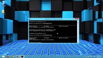 CREAR y ELIMINAR USUARIOS del SISTEMA desde CMD (SÍMBOLO DEL SISTEMA) | 2018 Funcional