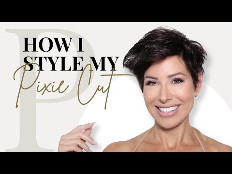 How I Style Short Hair to Look Younger | Tips to Make Hair Look Thick & Fuller | Dominique Sachse