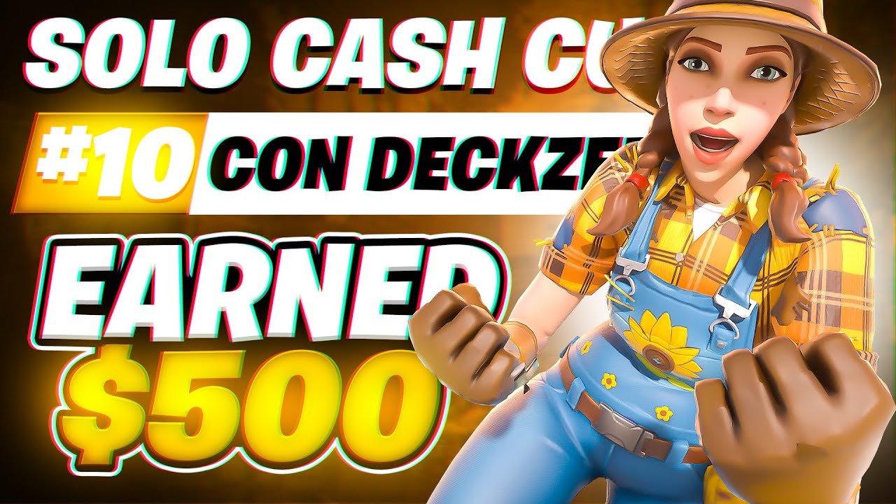 10TH SOLO CASH CUP FINALS 🏆 ($500) | Deckzee