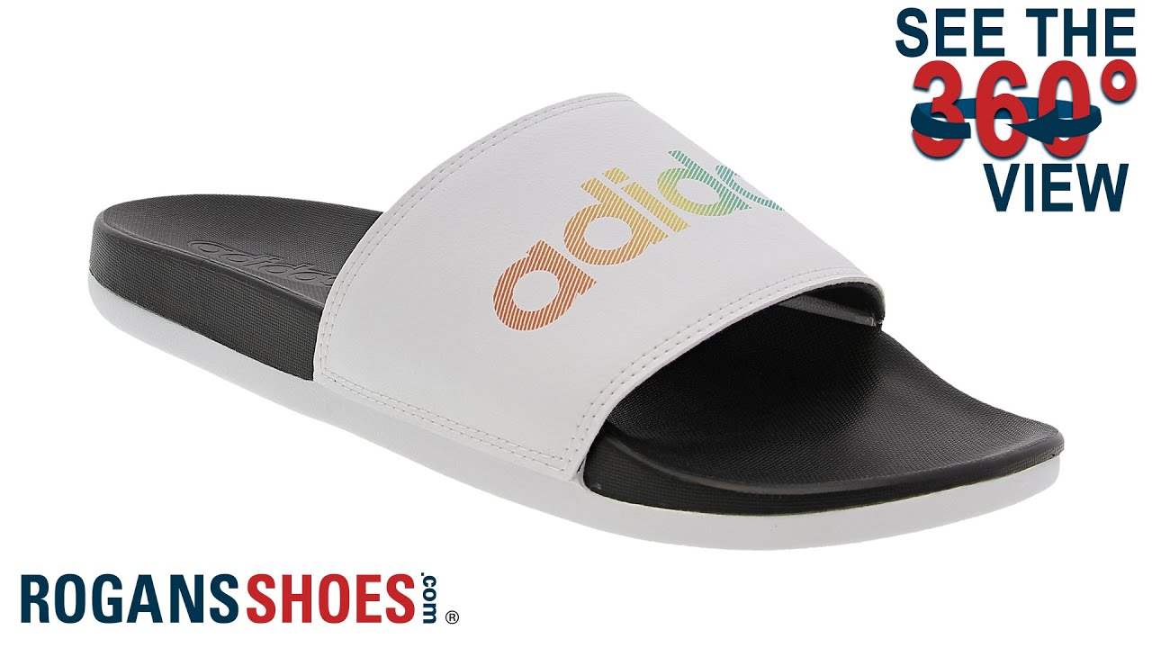 Adidas Adilette Cf Plus C | Mens Slide Sandals | Rogan's Shoes
