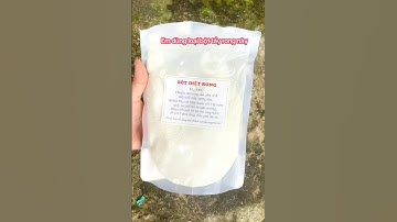 Bột tẩy diệt rong rêu cho mùa mưa an nhàn #botdietrongreu #bottayrongreu #nhacua #bột #bottay
