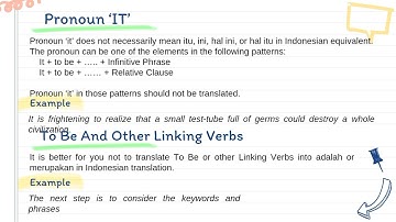 TRANSLATING GRAMMATICAL AND LEXICAL FEATURES