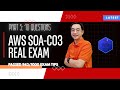 🌟 [Latest] AWS SOA-C03 Real Exam | AWS Organizations SCPs and WAF | Part 5