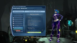 My Created DC Universe Online Characters: Update Version.1