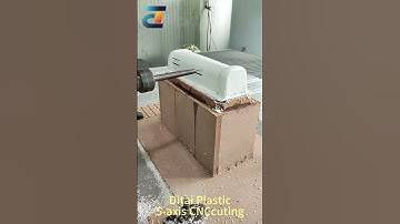 Five-axis CNC machine cutting product live video