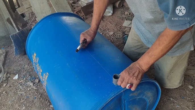 RcOcio Grifo para garrafas de agua para bidones de 10 - 20 - 25 - 30 y  depositos y cubas de 1000 litros / Grifo Tapon de rosca 60 mm para bidon de  plastico / Jardin, Camper , deposito con grifo