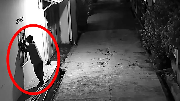 凌晨三点，监控拍到奇怪的事情   Creepy CCTV footage found at 3.AM - 天天要闻