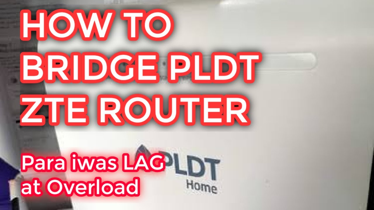 How to Bridge PLDT ZTE H188A router | HOO Basics 