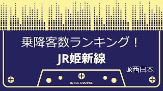 【JR姫新線】路線別駅の乗降客数ランキング！(#313)
