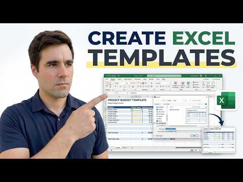 Creating Your Own Excel Templates [New Method]