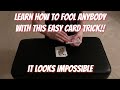 This BEGINNER Level Card Trick Fools Magicians. Best Card Trick Performance/Tutorial