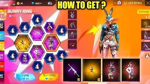 Bunny Mp40 Crate Opening 🔥| 100% Permanent Trick | Garena Free Fire #video  #freefire