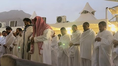 تلاوة من مشعر منى حج 1444 | القارئ خالد الرياعي | سورة الحديد .
