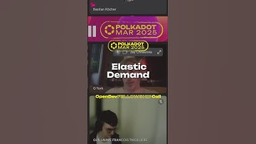 Gavin Wood’s Truth on DOT tokenomics: Elastic Demand’s the Game !