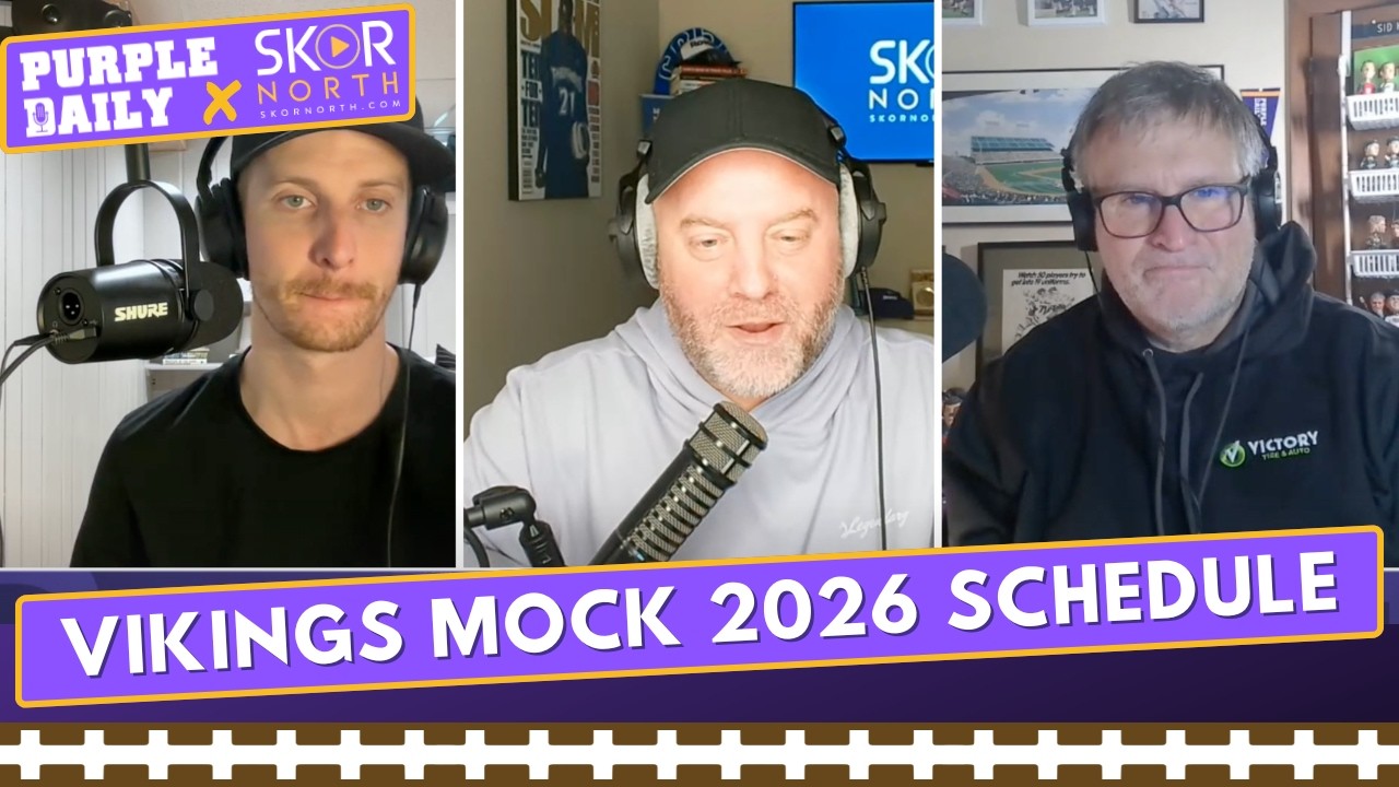 Minnesota Vikings mock schedule for 2026 season!