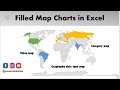 Map charts in Excel (including geography data type)