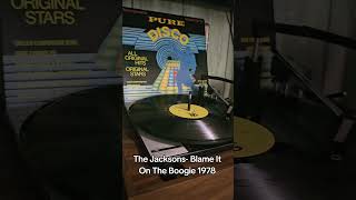 The Jacksons- Blame It On the Boogie 1978 #thejacksons #michaeljackson #vinyloftoday